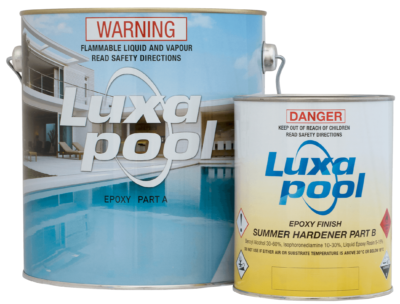 Luxapool epoxy pool paint